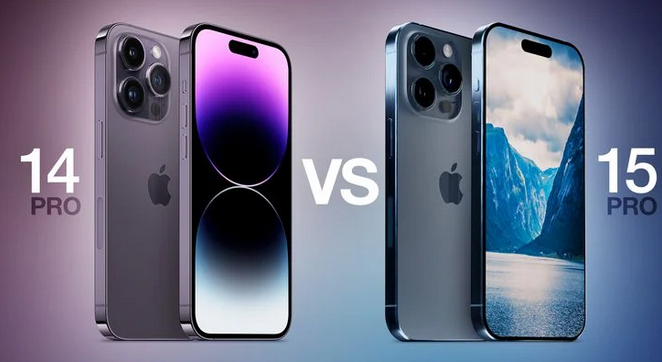 石峰苹果14pro维修店分享iPhone15Pro和iPhone14Pro比有哪些差异 